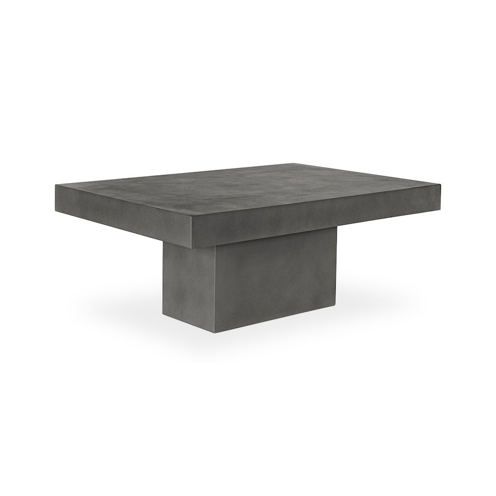 Maxima Outdoor Coffee Table Dark Grey. Picture 2