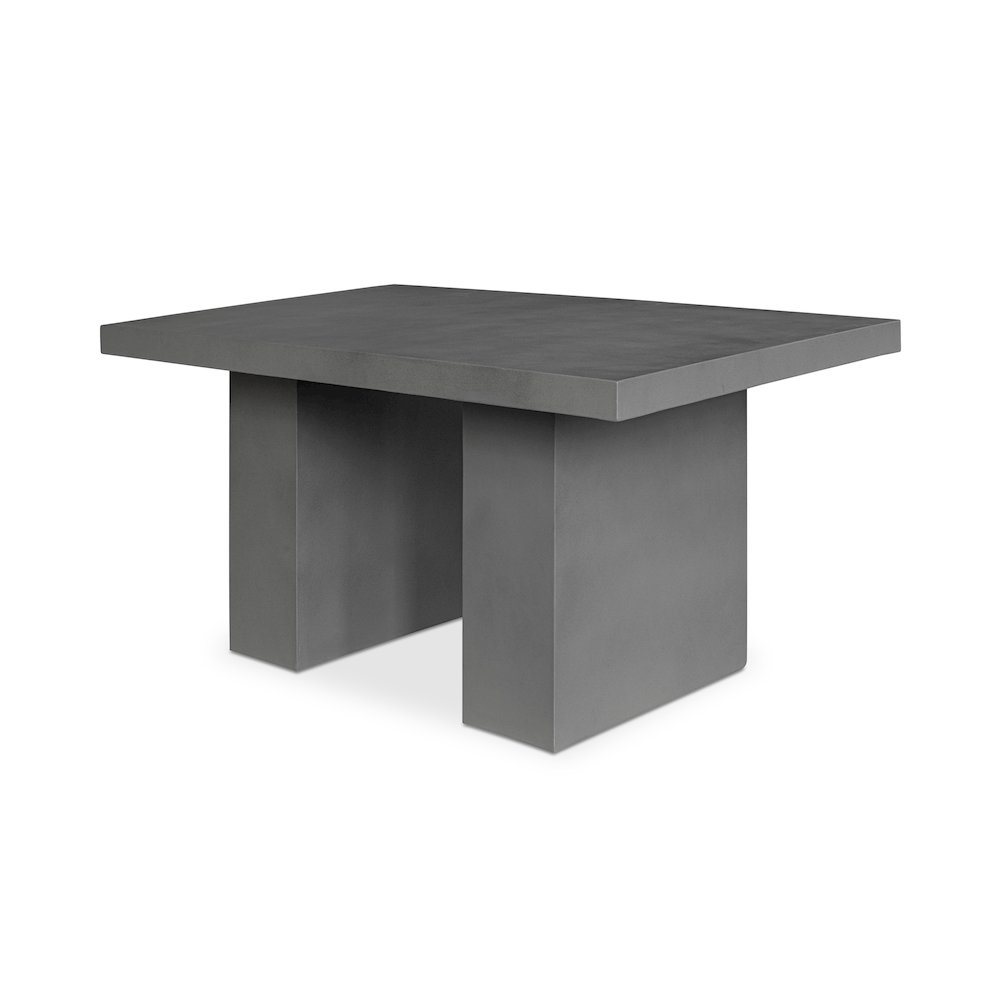 Aurelius 2 Outdoor Dining Table Dark Grey. Picture 2