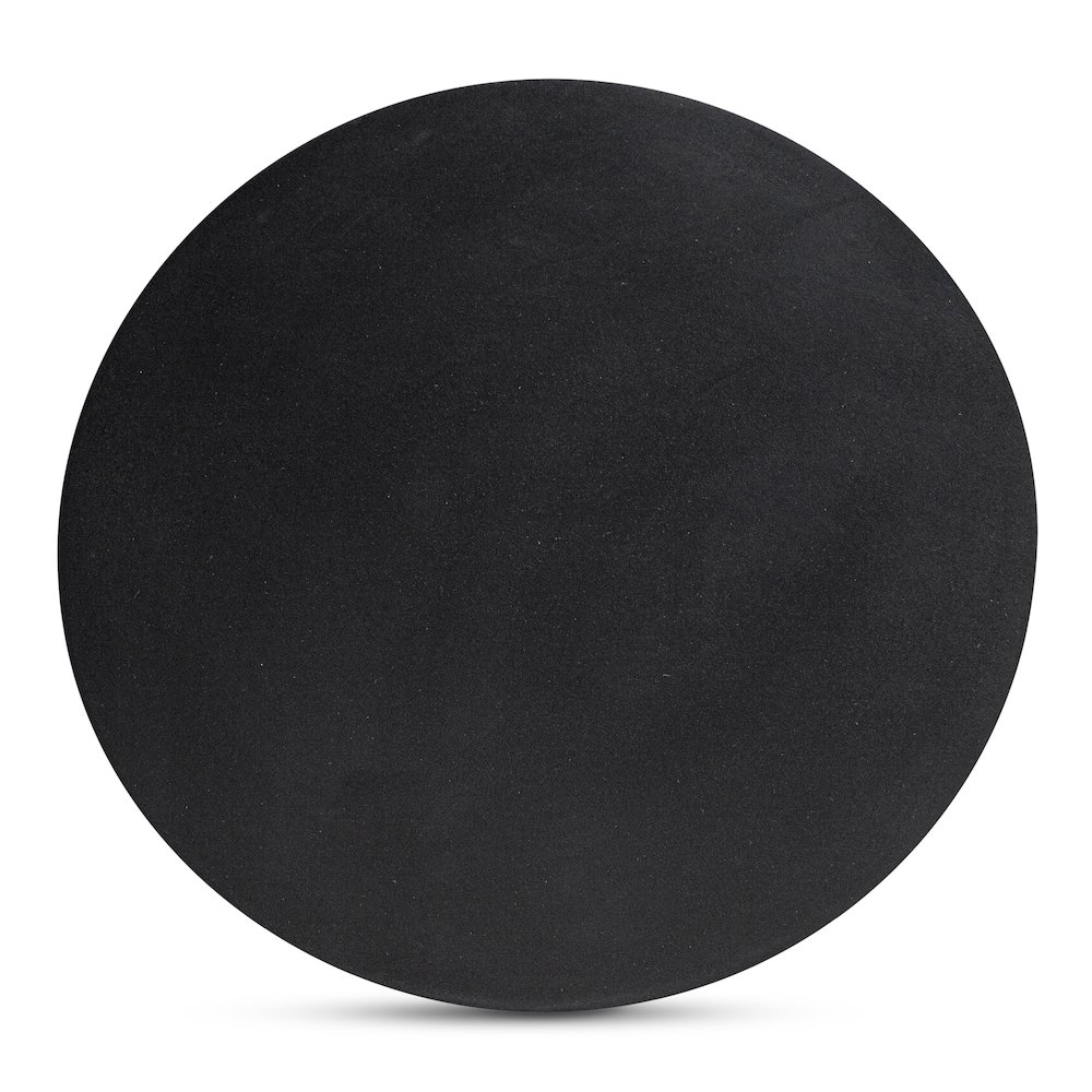 Hourglass Outdoor Stool Black. Picture 4