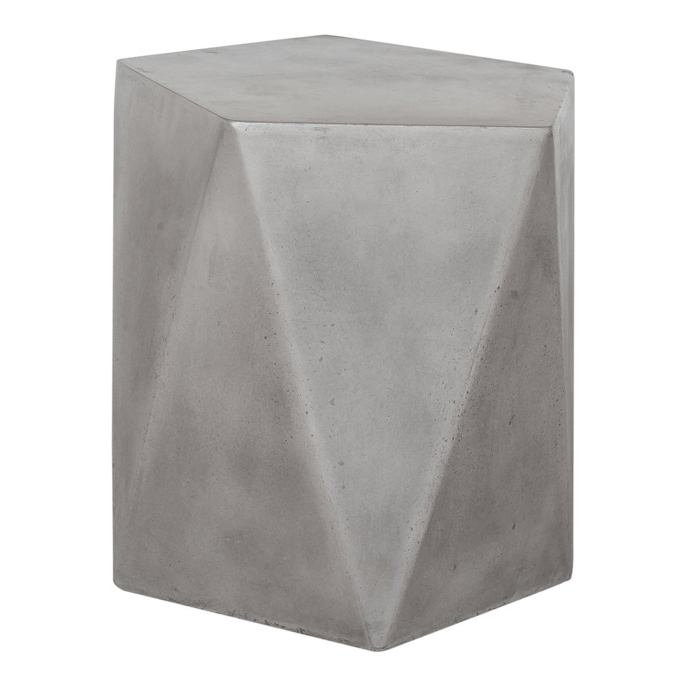 Gem Outdoor Stool Dark Grey. Picture 2