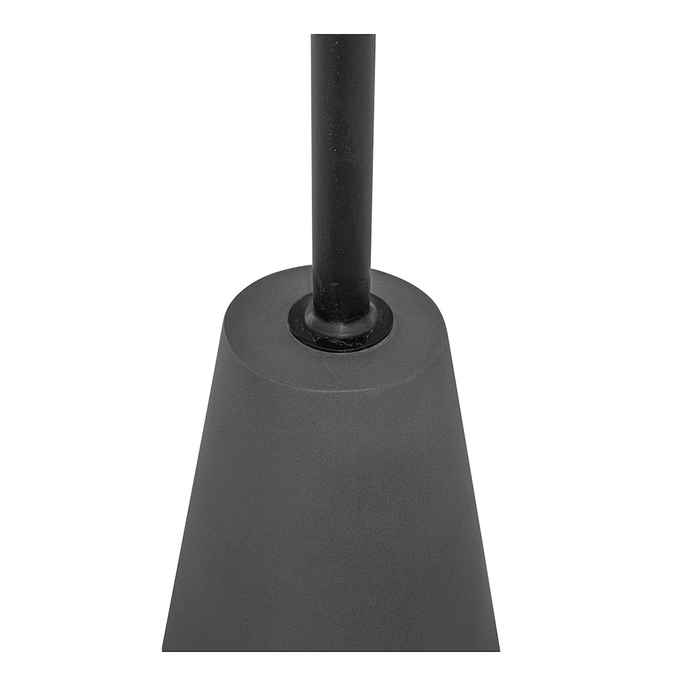 Foundation Outdoor Accent Table Dark Grey. Picture 3