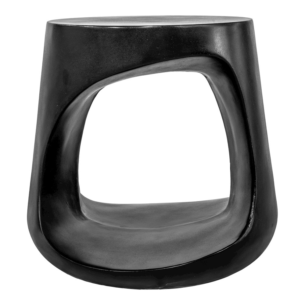 Rothko Outdoor Stool Black. Picture 1