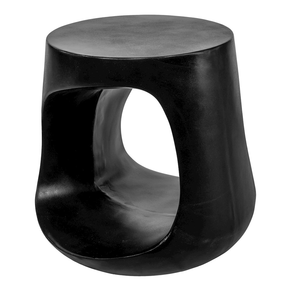 Rothko Outdoor Stool Black. Picture 2