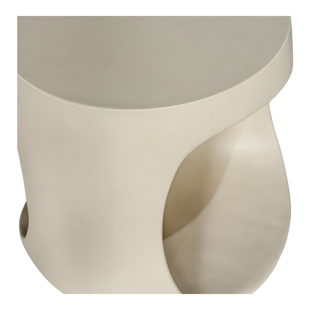 Rothko Outdoor Stool Cream. Picture 4