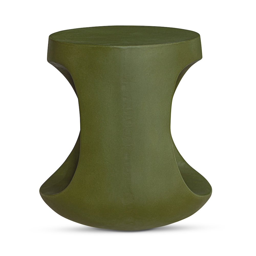 Rothko Outdoor Stool Green. Picture 3