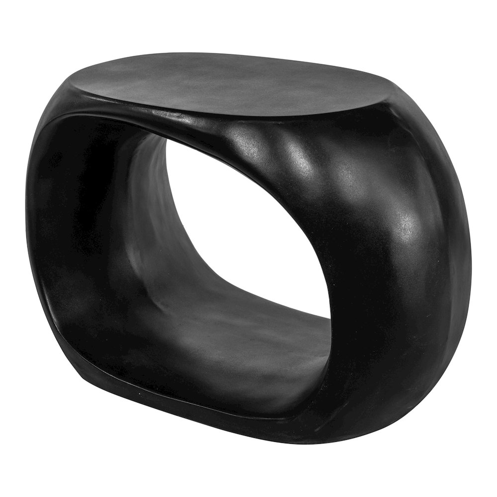 Albers Outdoor Stool Black. Picture 2