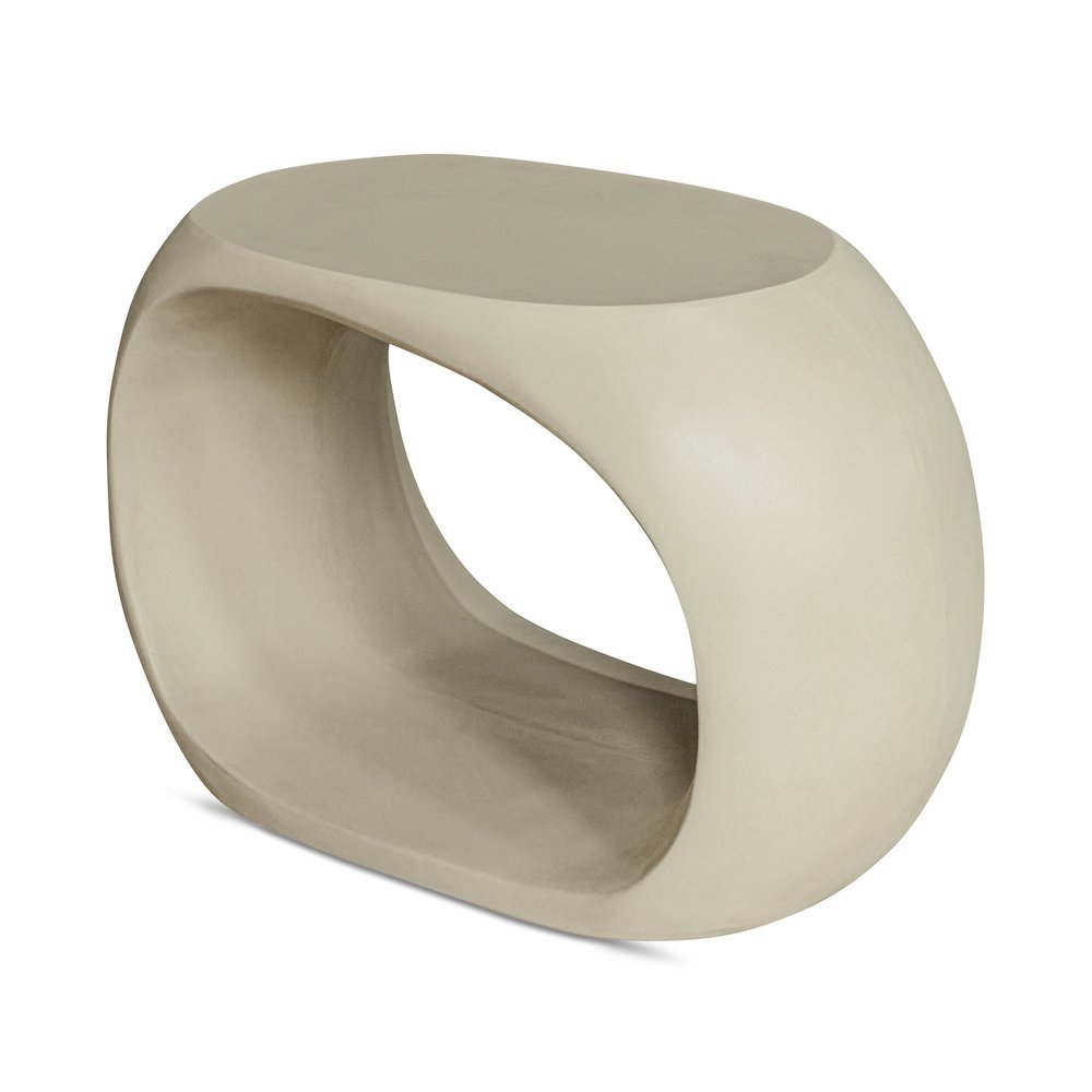 Albers Outdoor Stool Cream. Picture 2