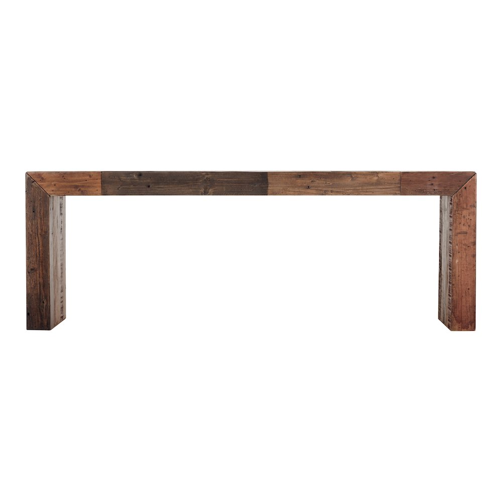 Vintage Small Bench Light Brown. Picture 1
