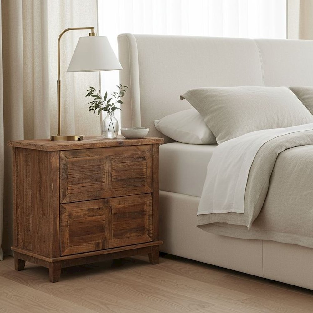 Augusta Nightstand Brown. Picture 2