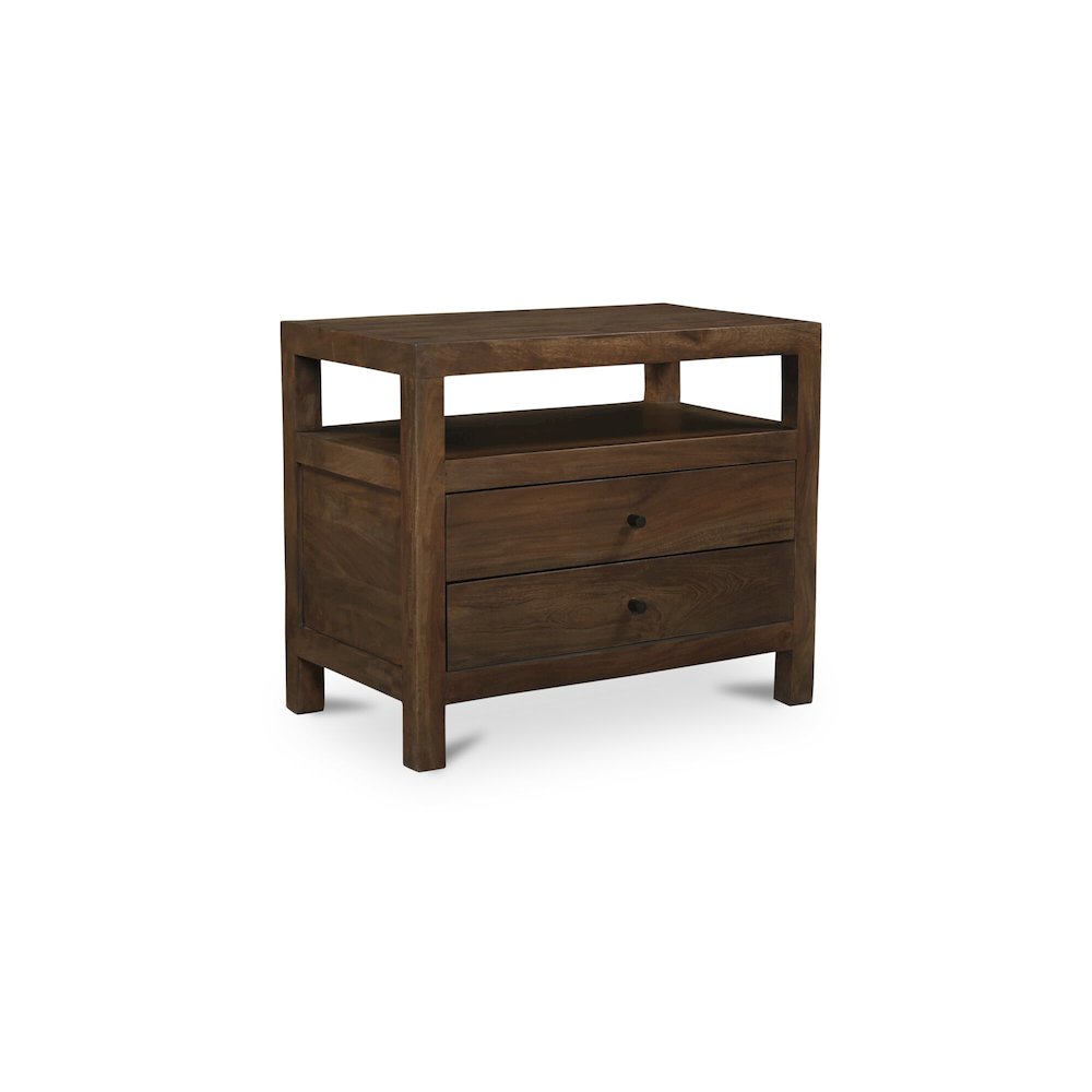 Windsor Nightstand Dark Brown. Picture 3
