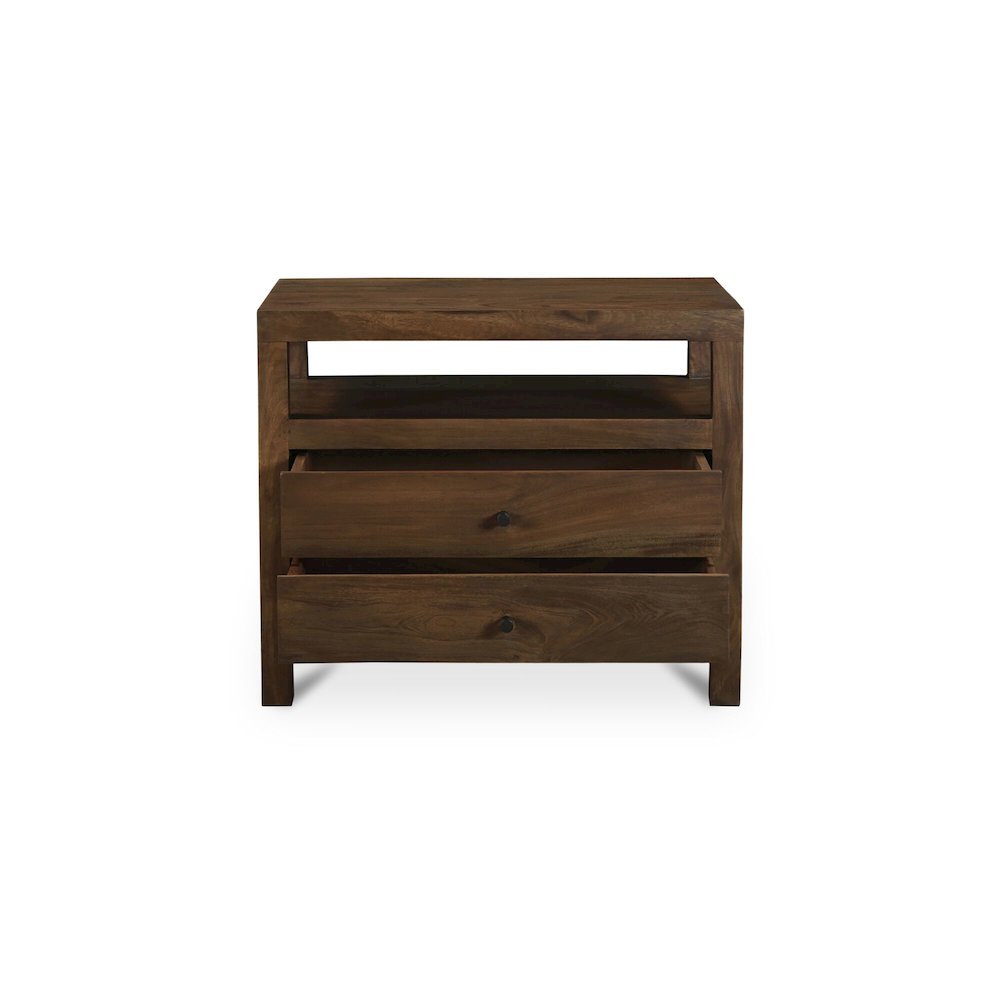 Windsor Nightstand Dark Brown. Picture 5