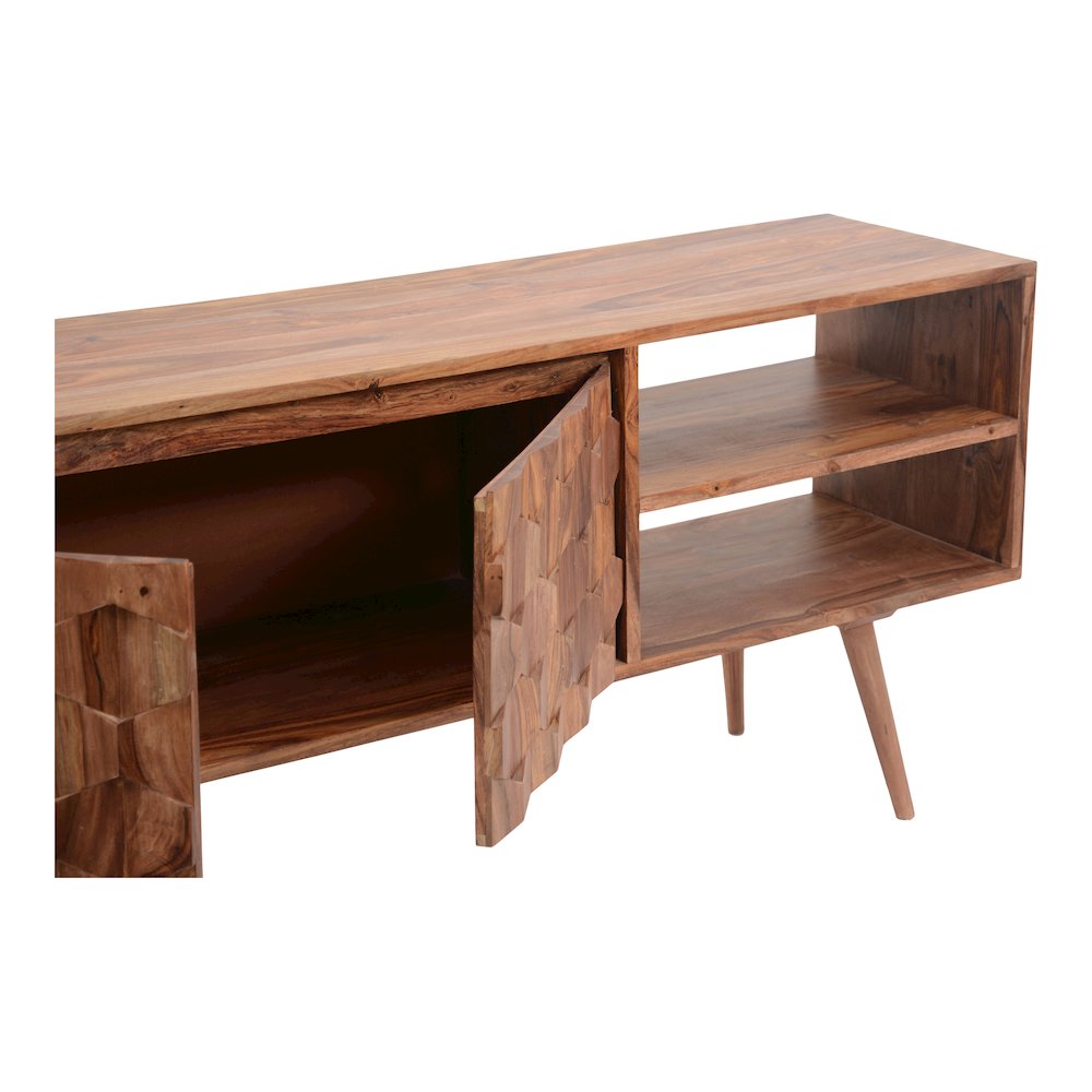 O2 TV Cabinet Natural. Picture 5