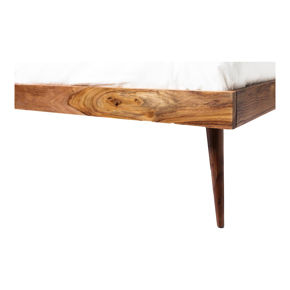 O2 Queen Bed Dark Brown. Picture 5