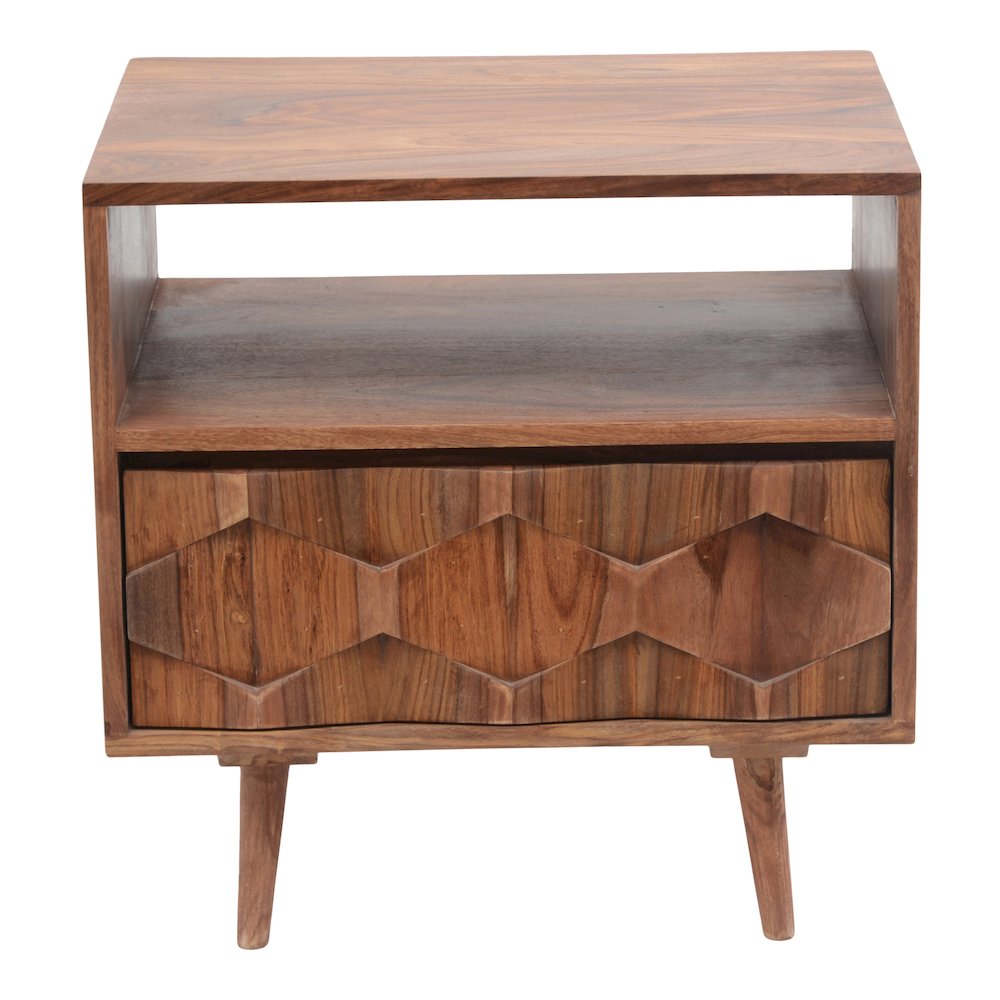 O2 Nightstand Natural. Picture 1