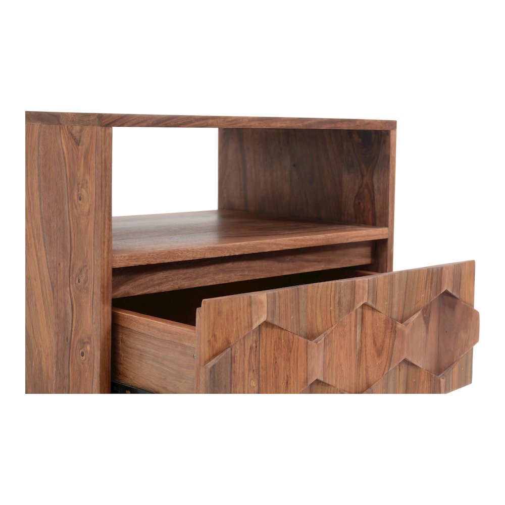 O2 Nightstand Natural. Picture 6