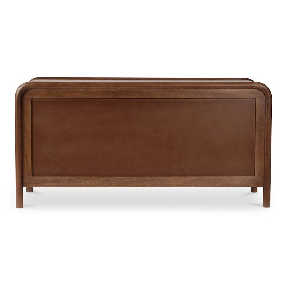 Rye 6 Drawer Dresser Warm Brown. Picture 6