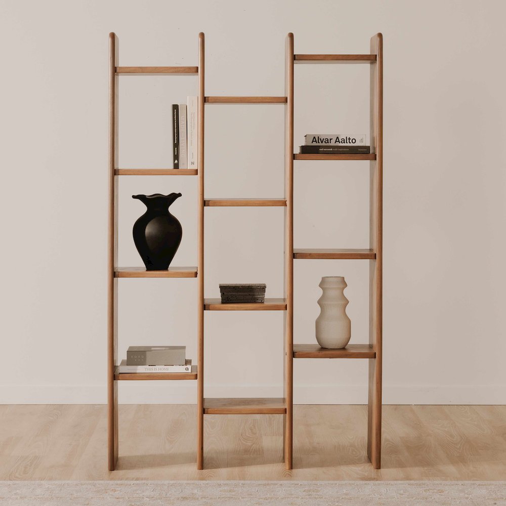 Orson Bookcase Brown. Picture 9