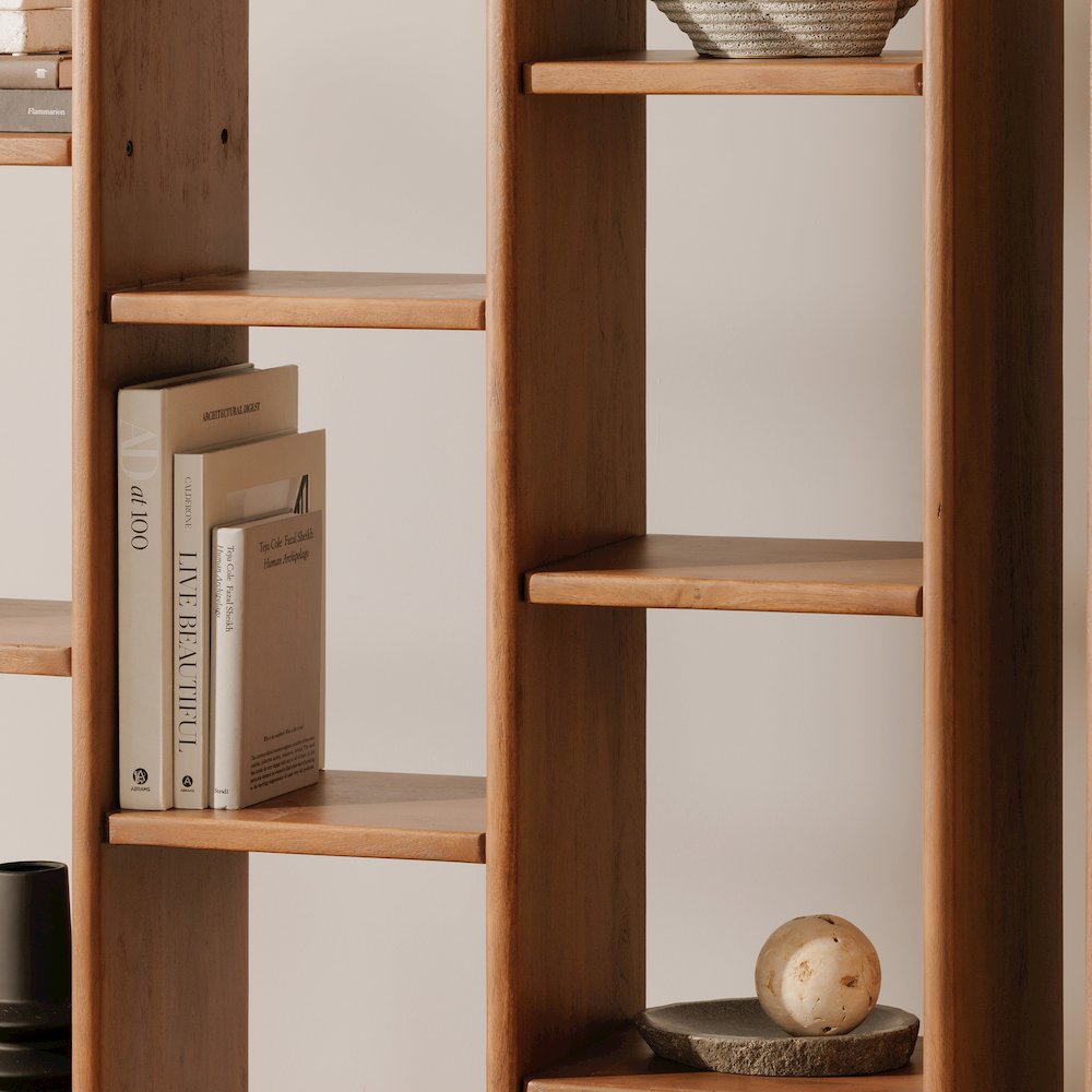 Orson Bookcase Brown. Picture 10