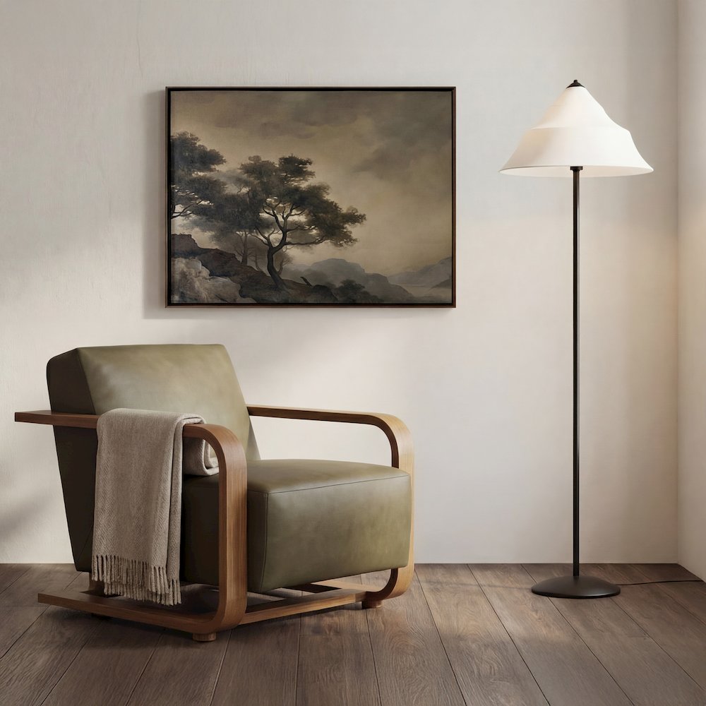 Corrina Floor  Lamp White. Picture 3