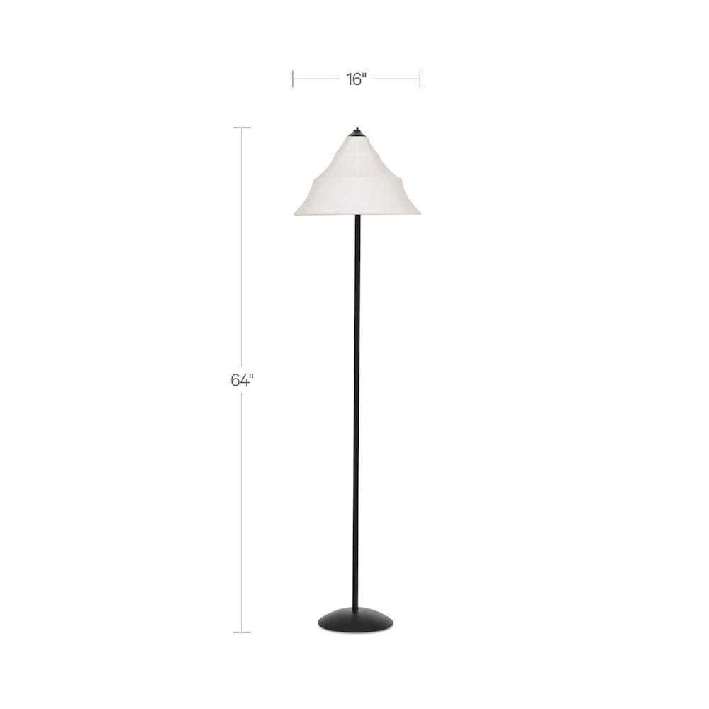Corrina Floor  Lamp White. Picture 4