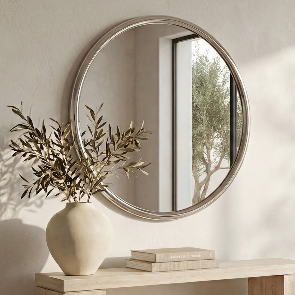 Lars Mirror Chrome. Picture 2