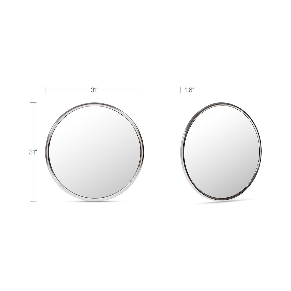 Lars Mirror Chrome. Picture 3