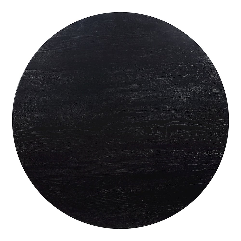 Godenza Round Dining Table Black. Picture 5