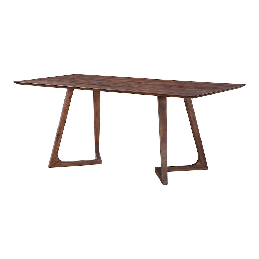 Godenza Rectangular Dining Table Brown. Picture 2