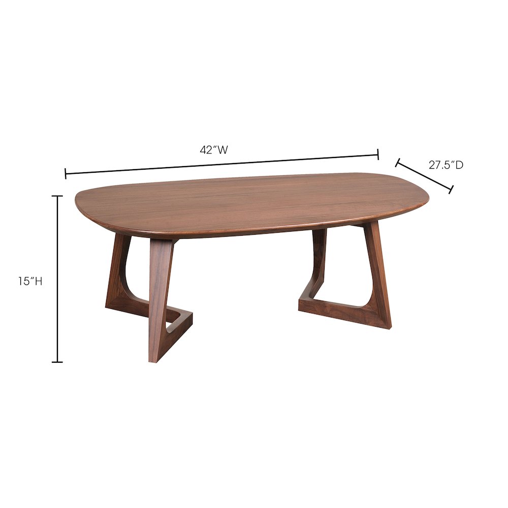 Godenza Small Coffee Table Brown. Picture 7