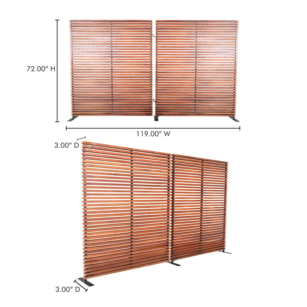 Damani Screen Brown. Picture 7