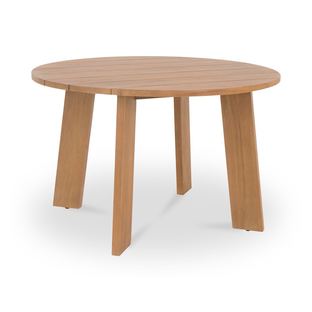 Delta Round Outdoor Dining Table Natural. Picture 2