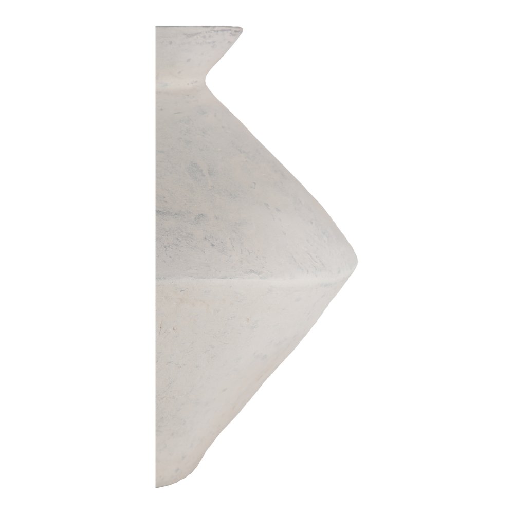Raja Medium Decorative Vessel White. Picture 5