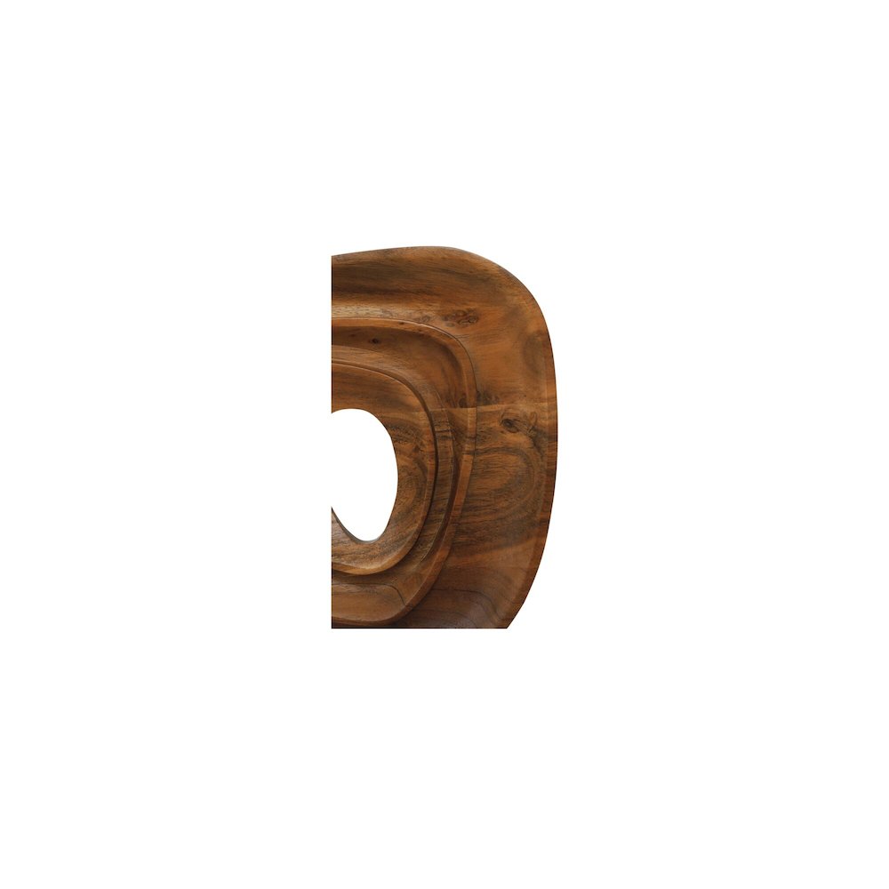 Saddler Sculpture Natural Acacia. Picture 5