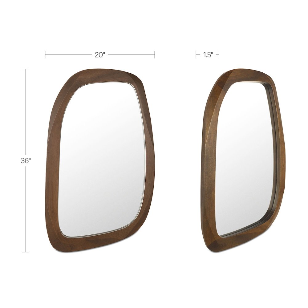 Levi Mirror Brown. Picture 2