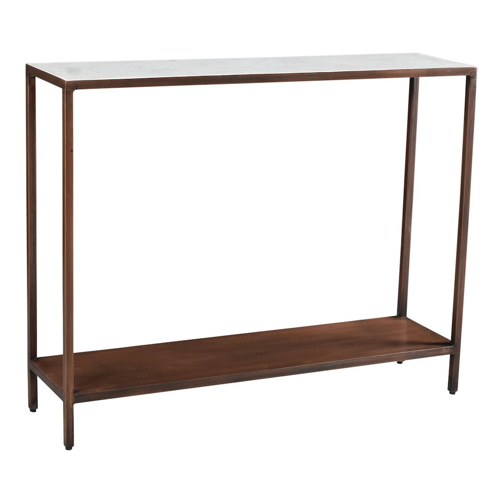 Bottego Console Table Antique Copper. Picture 2