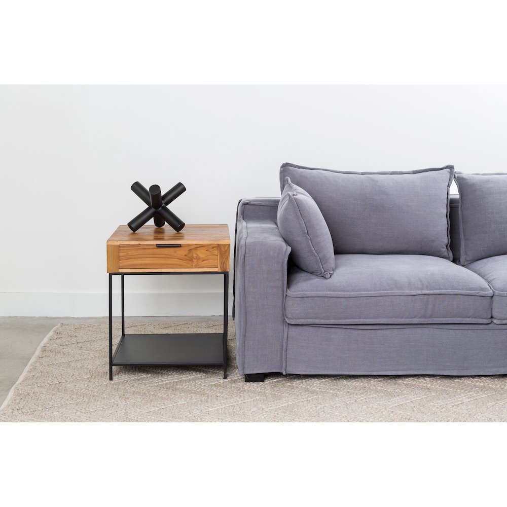Joliet Side Table Natural. Picture 6