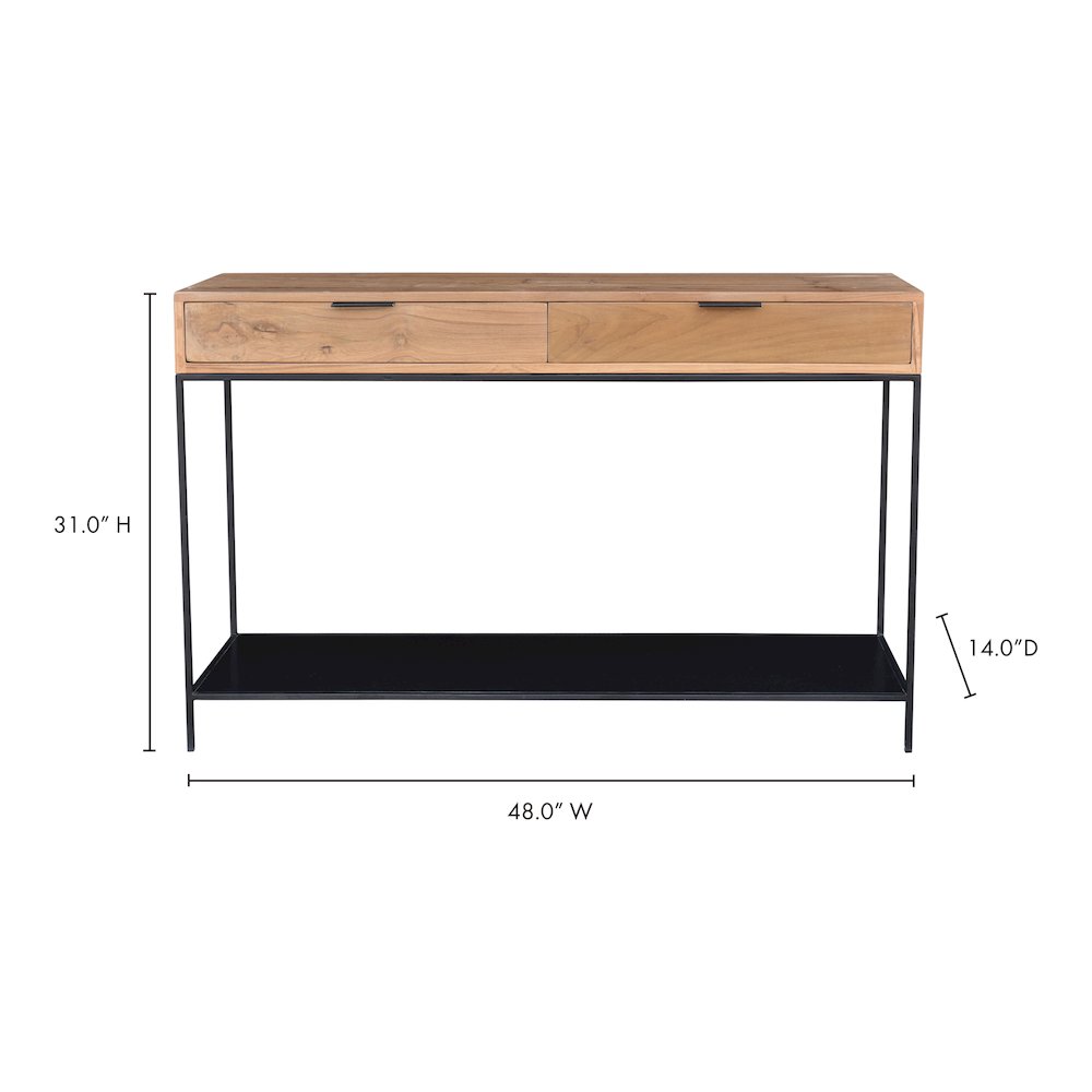 Joliet Console Table Natural. Picture 9