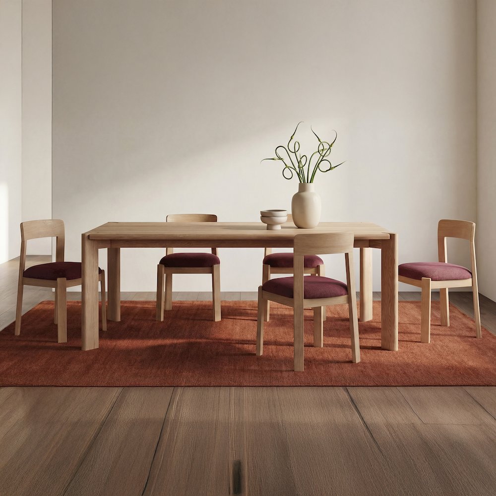 Oli Dining Chair Berry-Set of Two. Picture 2