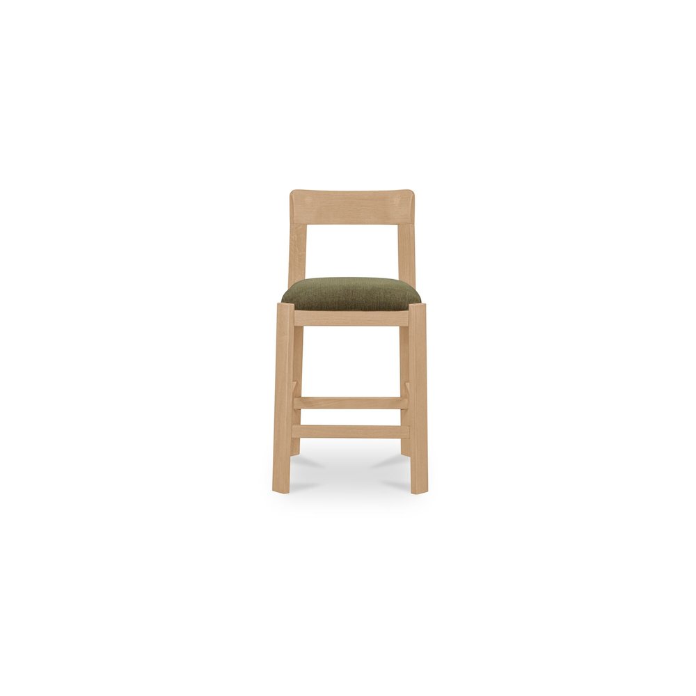 Oli Counter Stool Dark Green. Picture 1