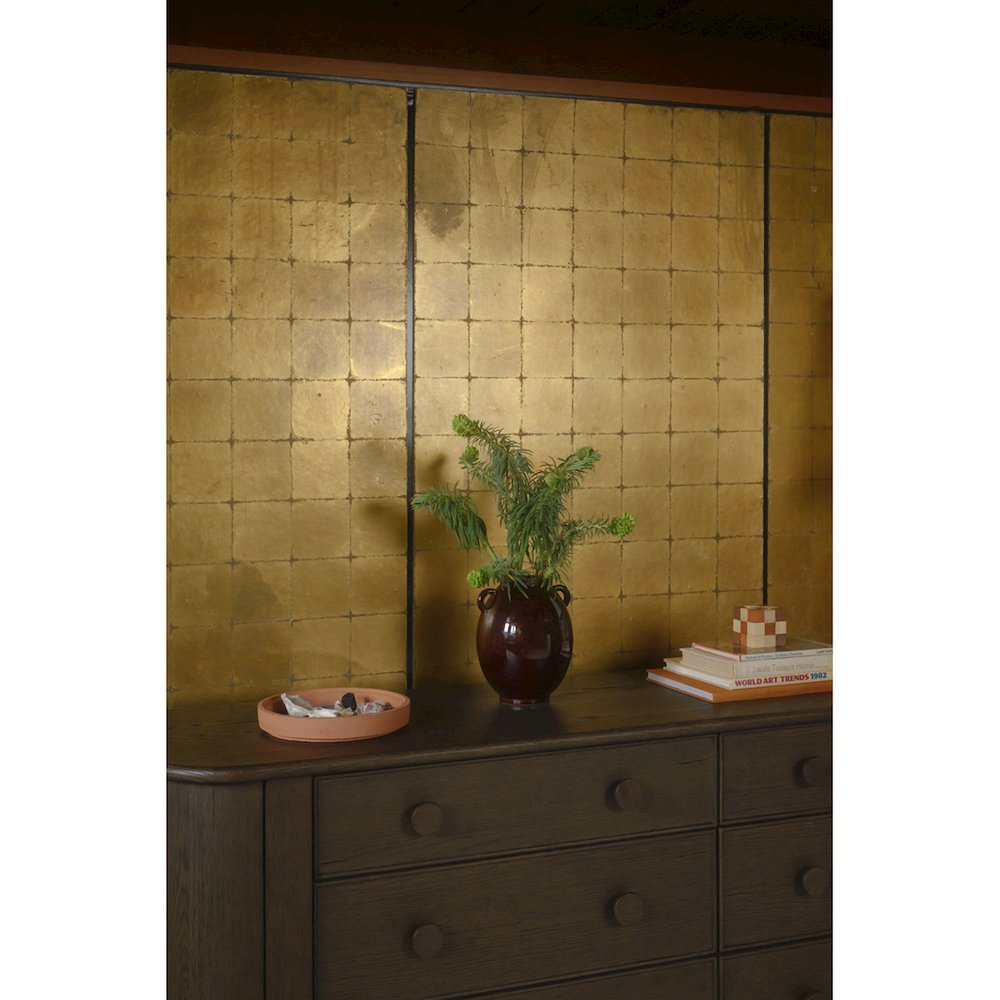 Loren 6 Drawer Dresser Dark Brown. Picture 8
