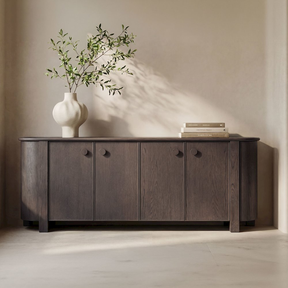Loren Sideboard Dark Brown. Picture 2