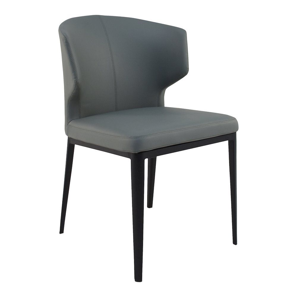 Delaney Dining Chair Grey - Set Of Two. Picture 4