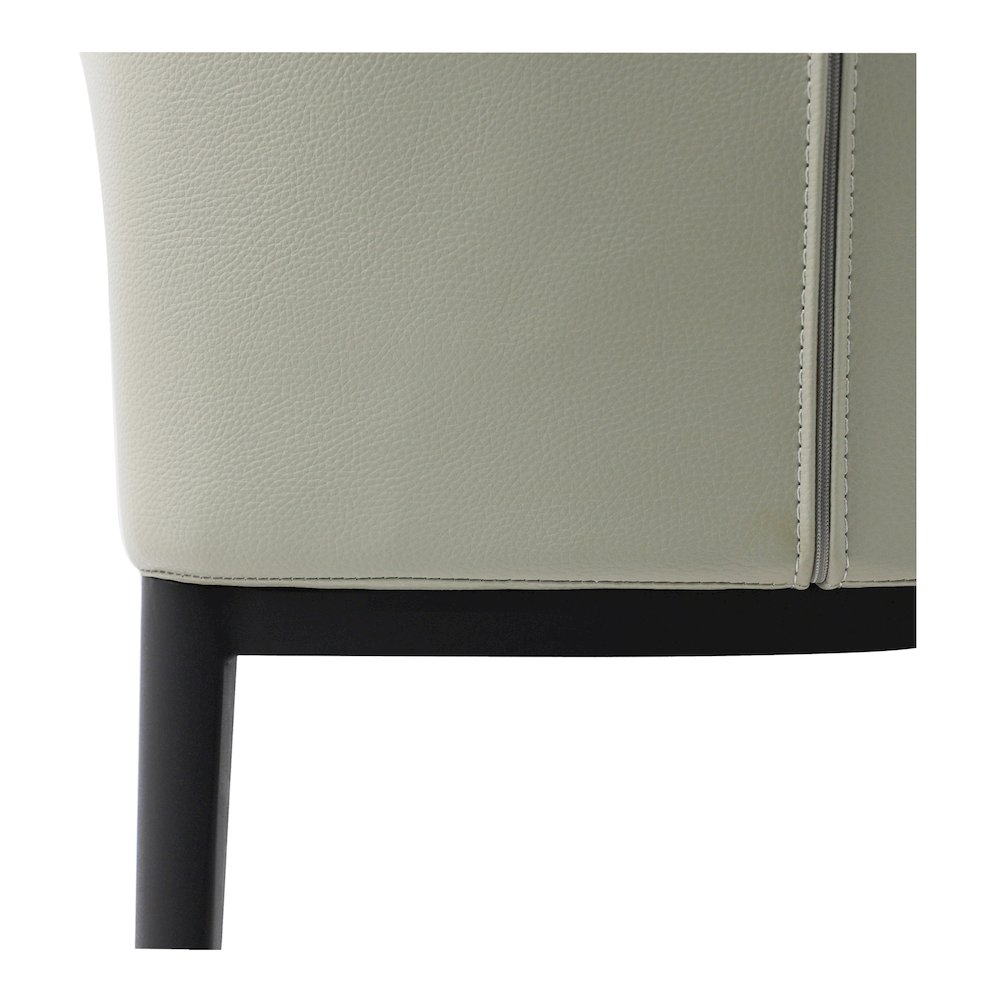 Delaney Dining Chair Beige - Set Of Two. Picture 7