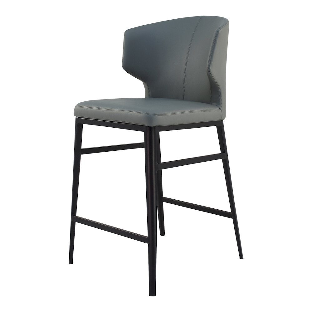 Delaney Counter Stool Grey. Picture 2