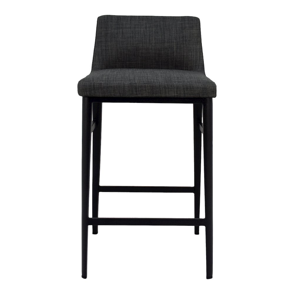 Baron Counter Stool Charcoal Grey. Picture 2