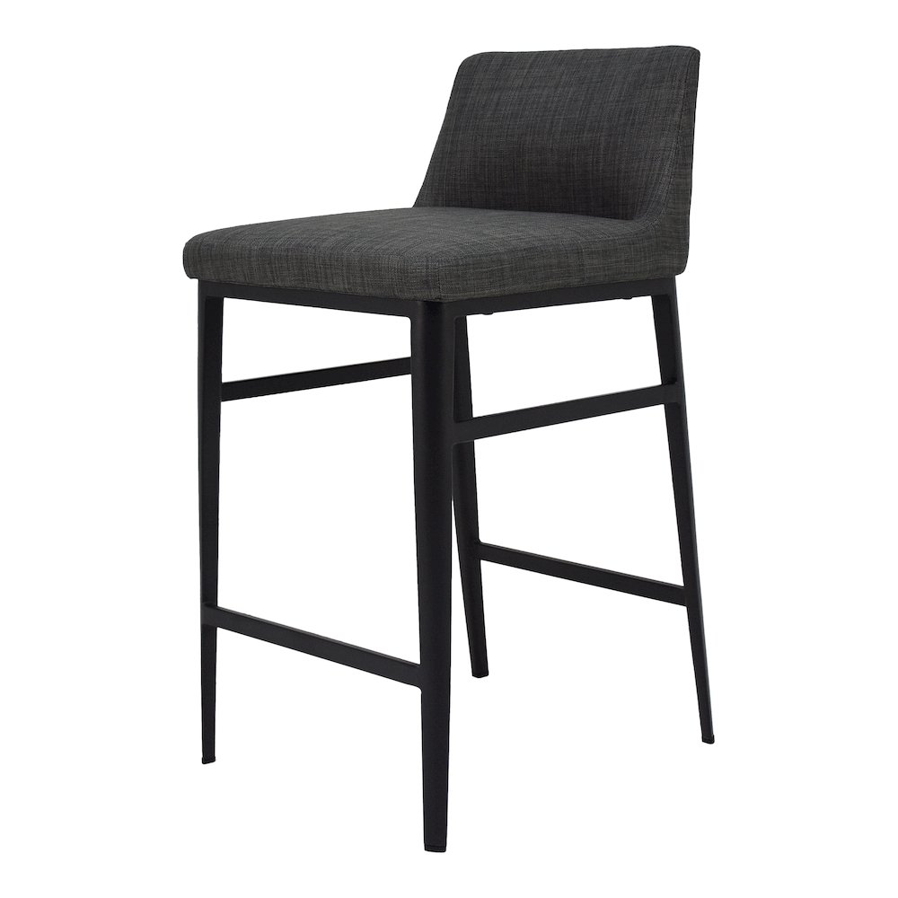 Baron Counter Stool Charcoal Grey. Picture 4