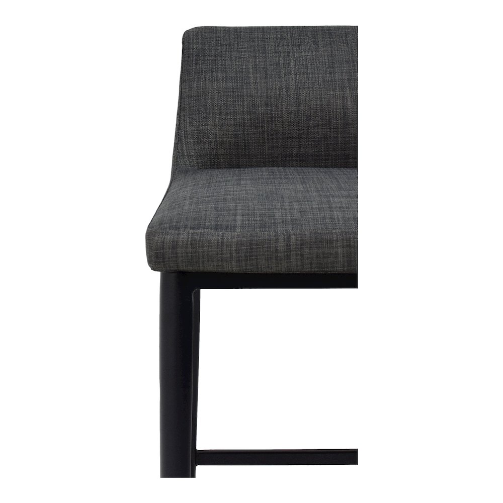 Baron Counter Stool Charcoal Grey. Picture 5