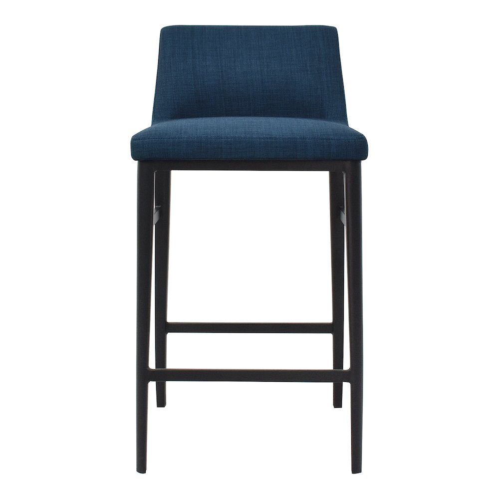 Baron Counter Stool Blue. Picture 1