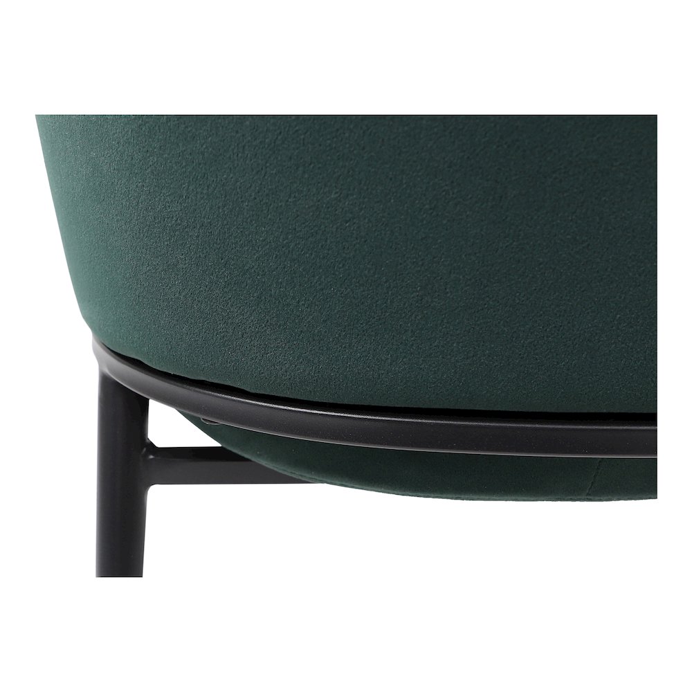 Sedona Dining Chair Green Velvet - Set Of Two. Picture 11