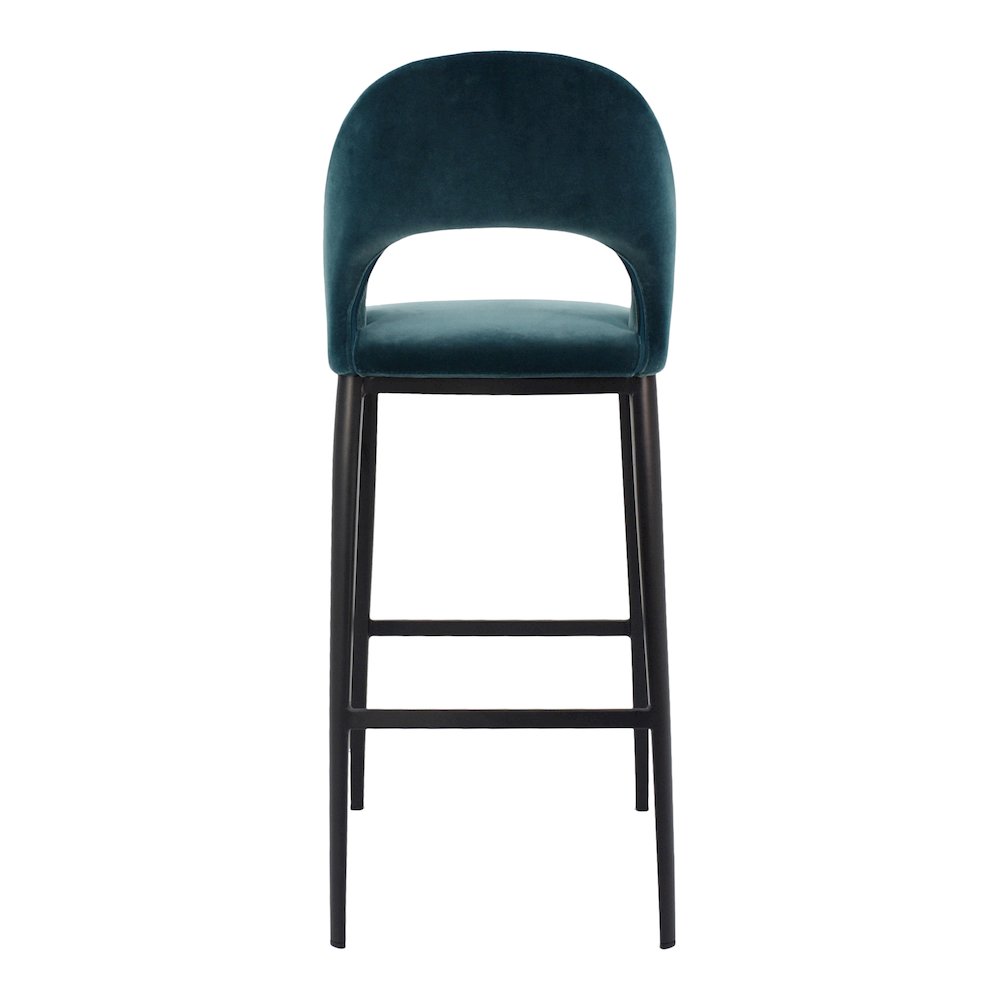 Roger Bar Stool Teal. Picture 4